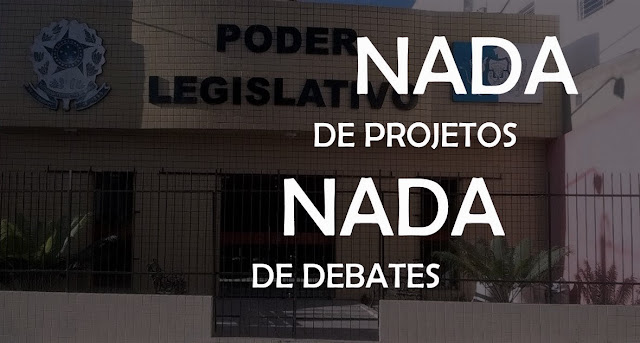 Na reunião do Legislativo Municipal desta quinta-feira(01/12) não houve projetos para votar Na reunião do Legislativo Municipal desta quinta-feira(01/12) não houve projetos para votar