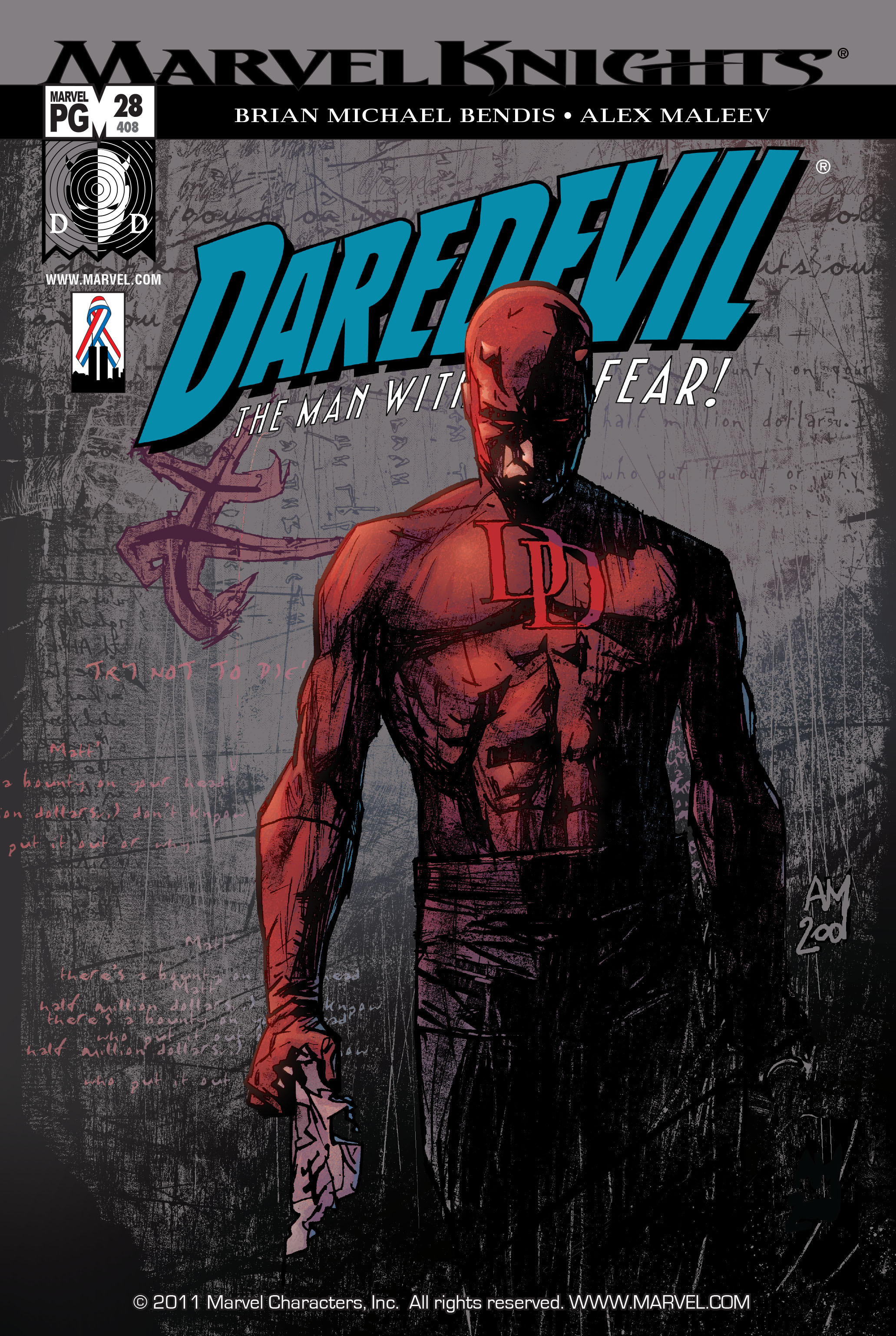 Read online Daredevil (1998) comic -  Issue #28 - 1