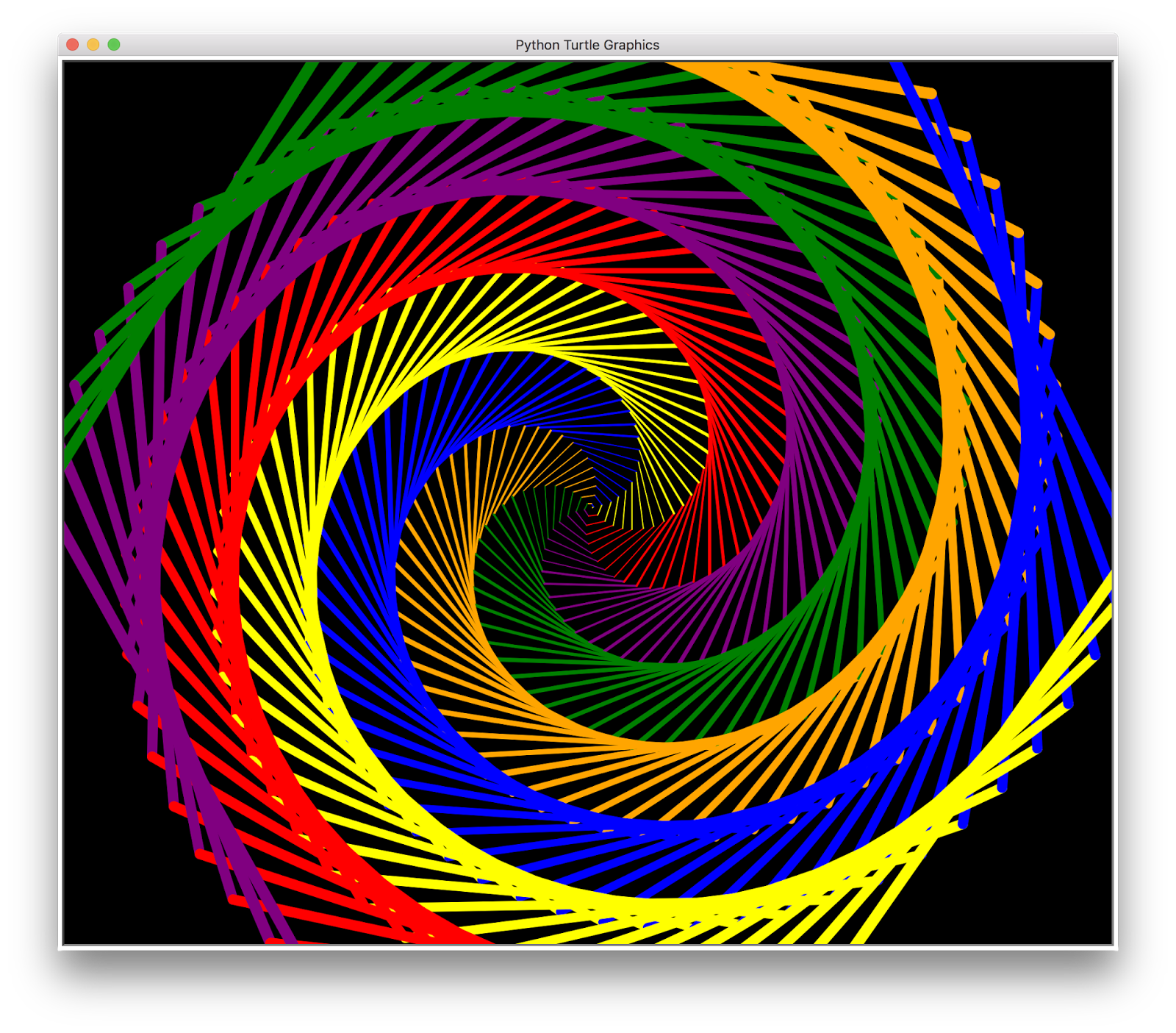 Python - Turtle Graphics: Drawing with Python(Color Spiral, input ...
