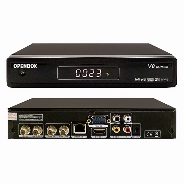 Openbox V8 Combo DVB-S2+DVB-T2 Satellite Receiver