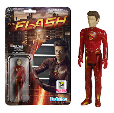 San Diego Comic-Con 2015 Exclusive “Unmasked” The Flash TV Series ReAction Retro Action Figure by Funko