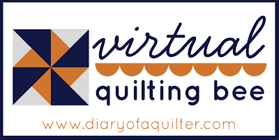 Virtual Quilting bee program featured by top US quilting blog, Diary of a Quilter