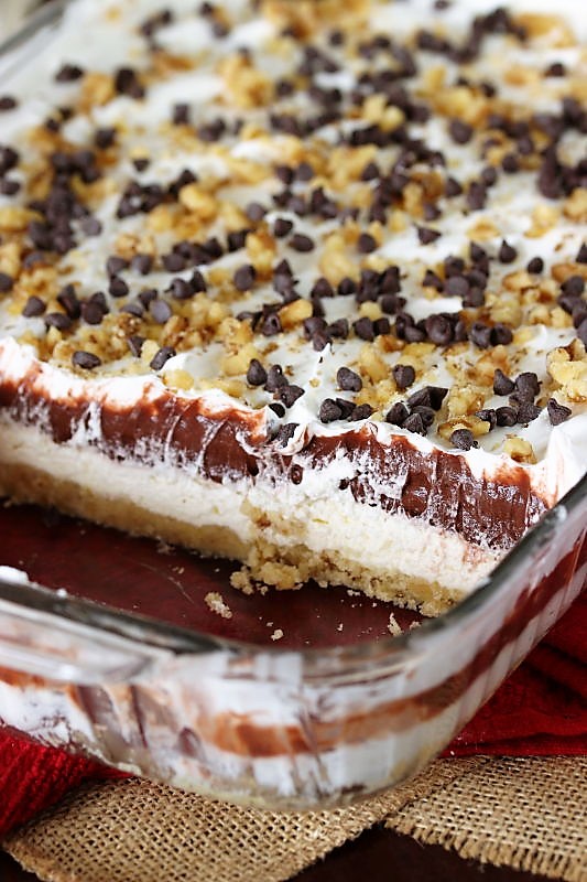 Chocolate Lush Dessert Recipe The Kitchen is My Playground