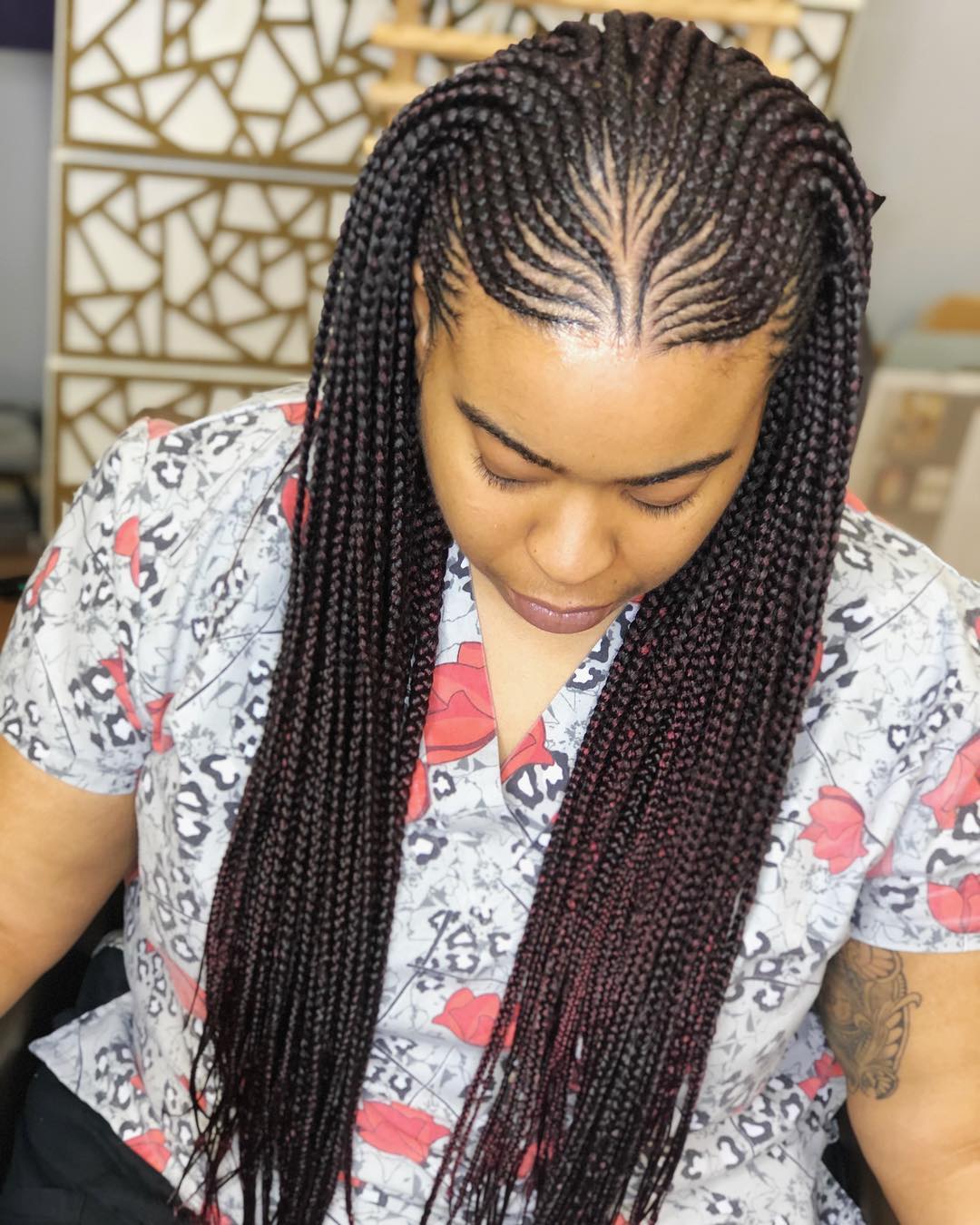 Half Cornrows Half Braids Hairstyles Latest Fabulous 2022 Styles You