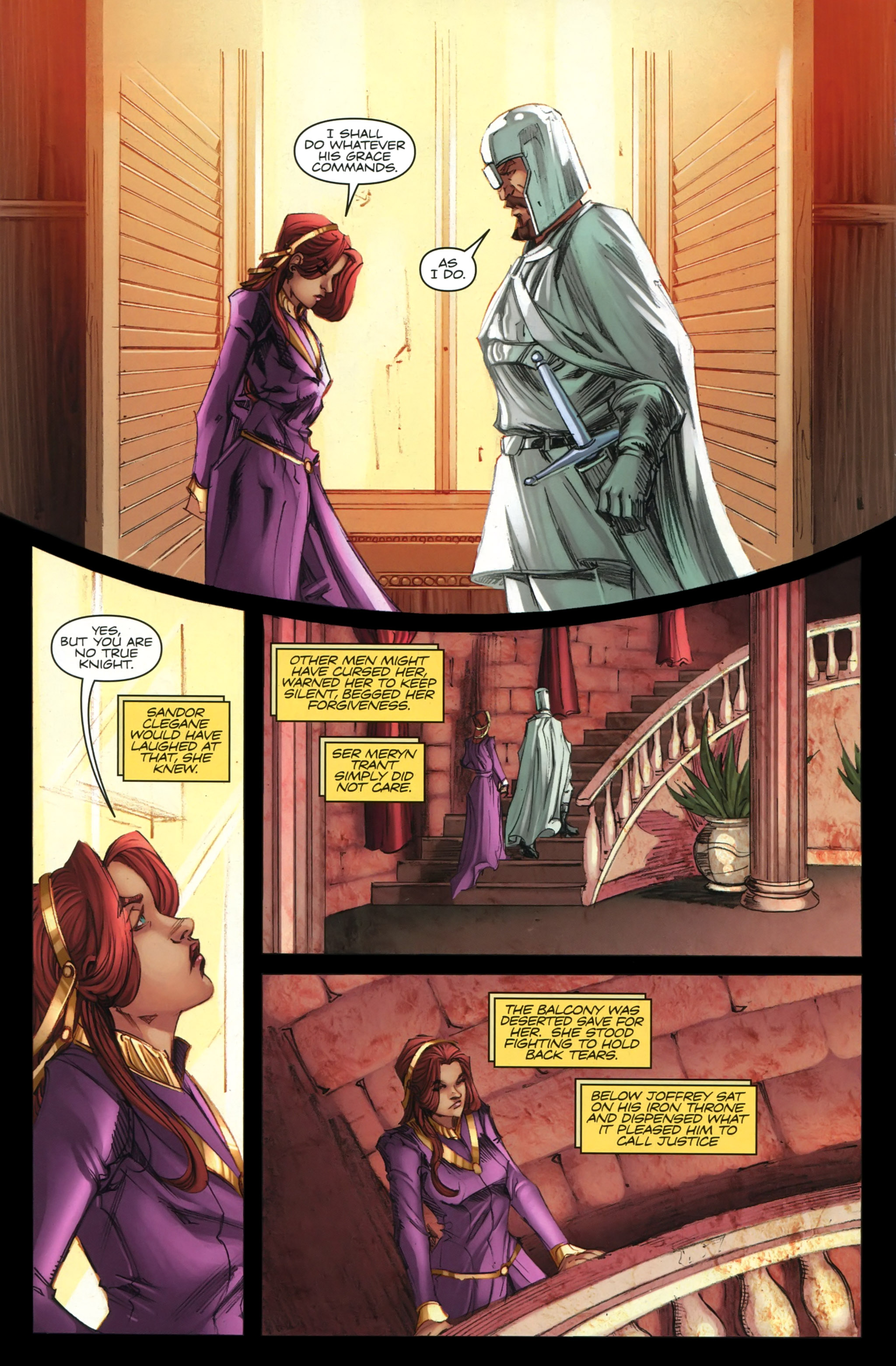 Read online A Game Of Thrones comic -  Issue #22 - 10