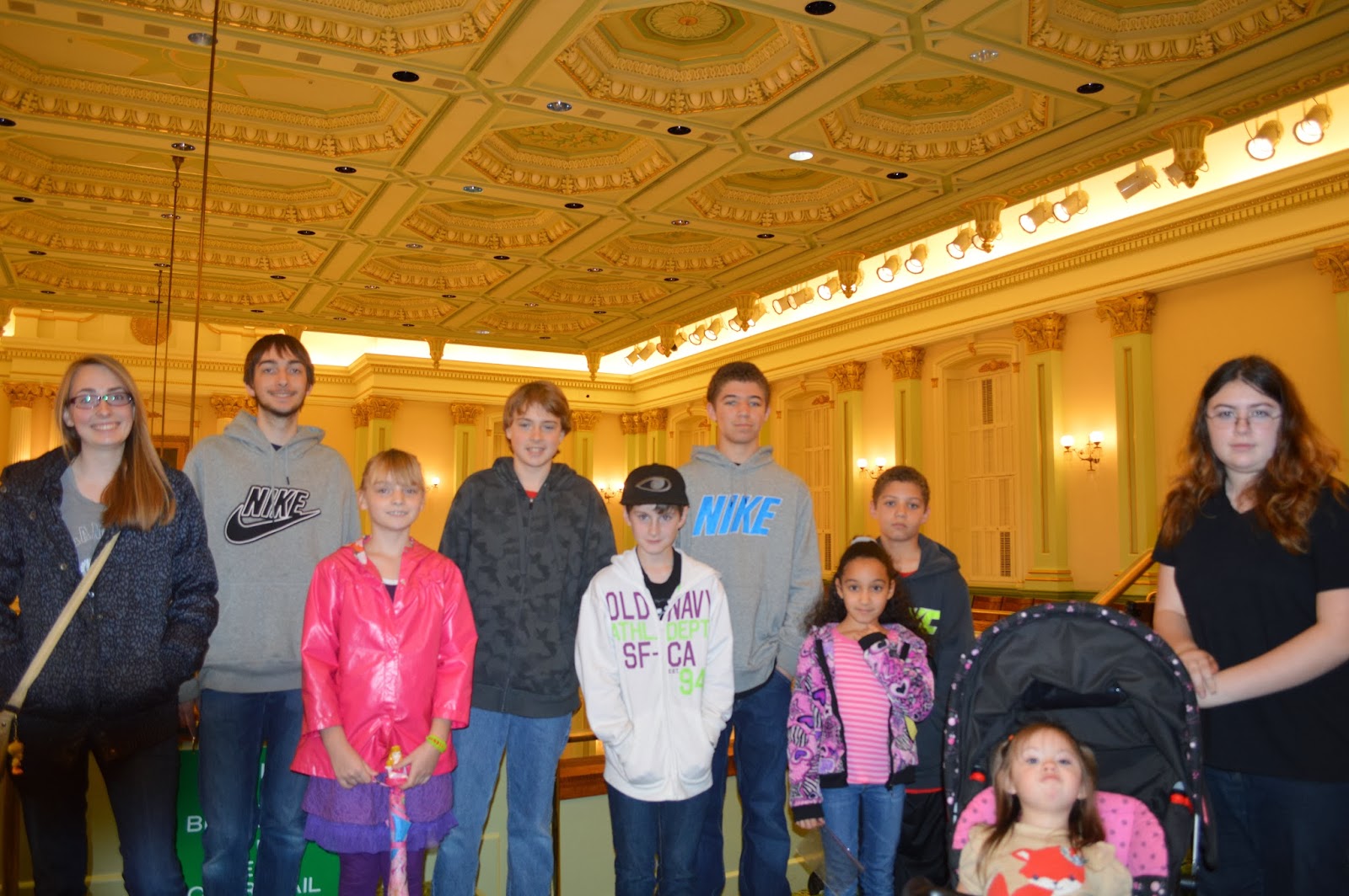 Courageous Joy CA State Capital Field Trip