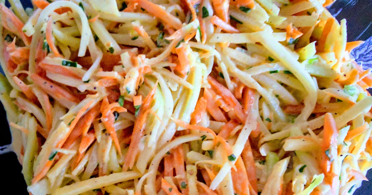 - Kohlrabi - Karotten - Apfel Salat
