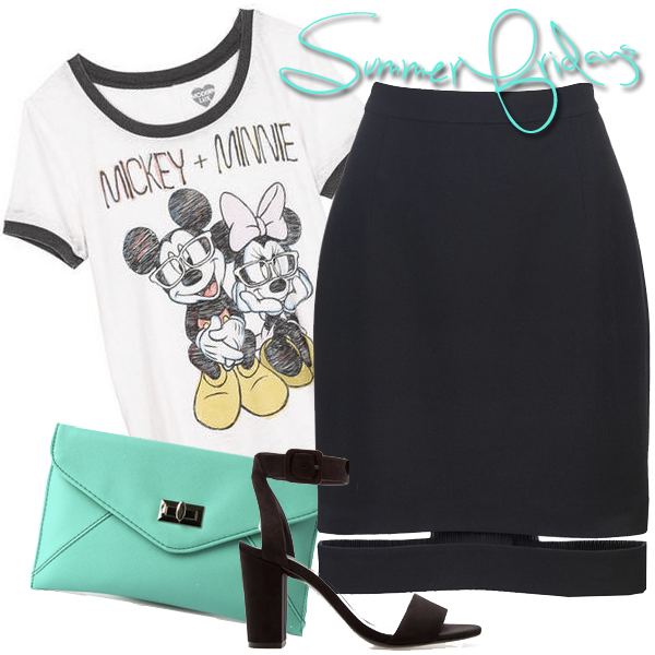Summer Fridays: Graphic Tee and Pencil Skirt | Fashionista New York Girl