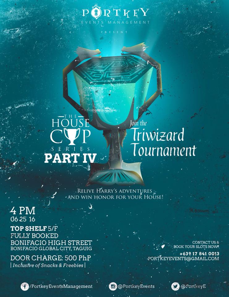 The House Cup Series 2016 Join the Triwizard Tournament Wazzup Pilipinas News and Events