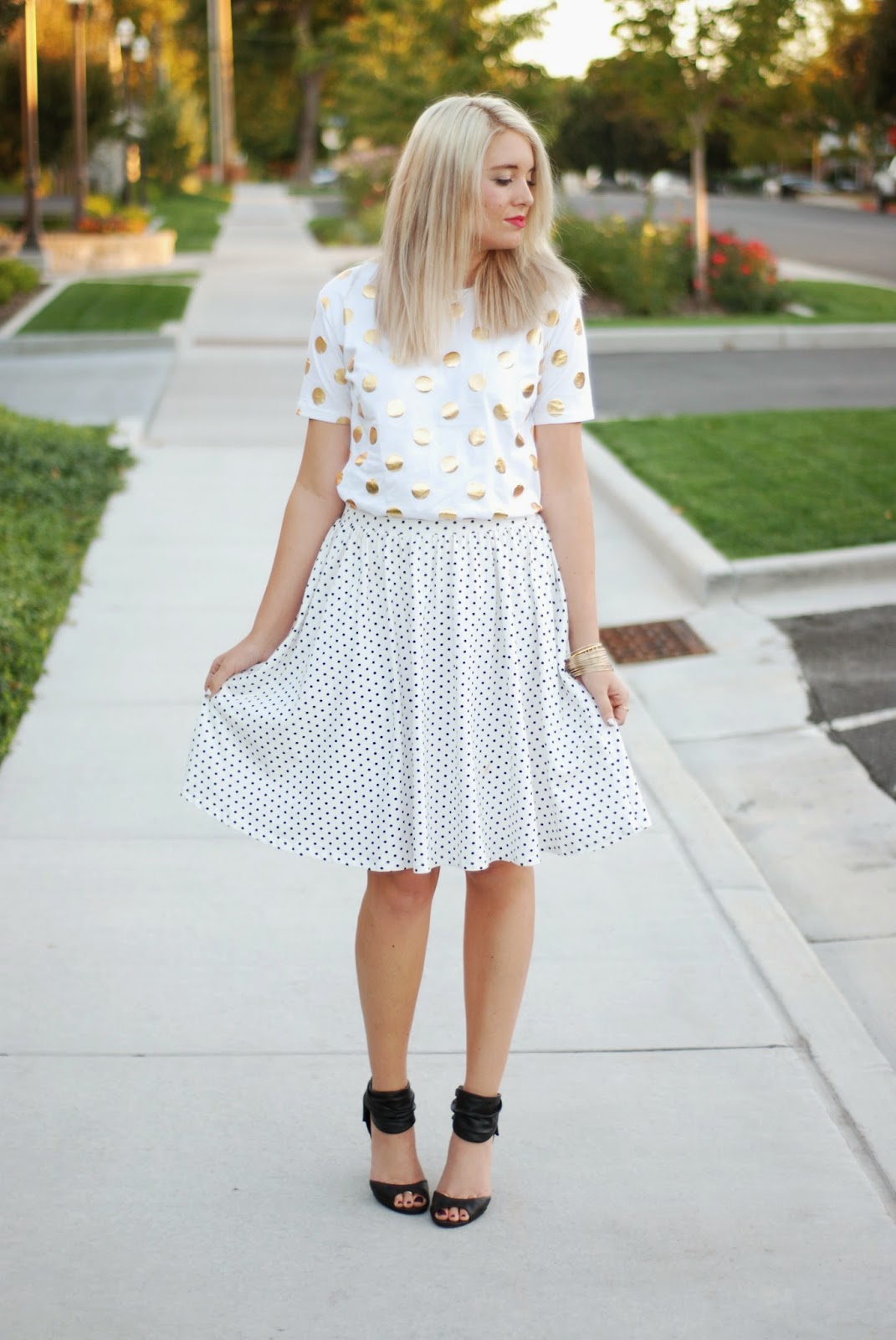 DOUBLE POLKA DOTS + NORDSTROM GIVEAWAY! | The Red Closet Diary