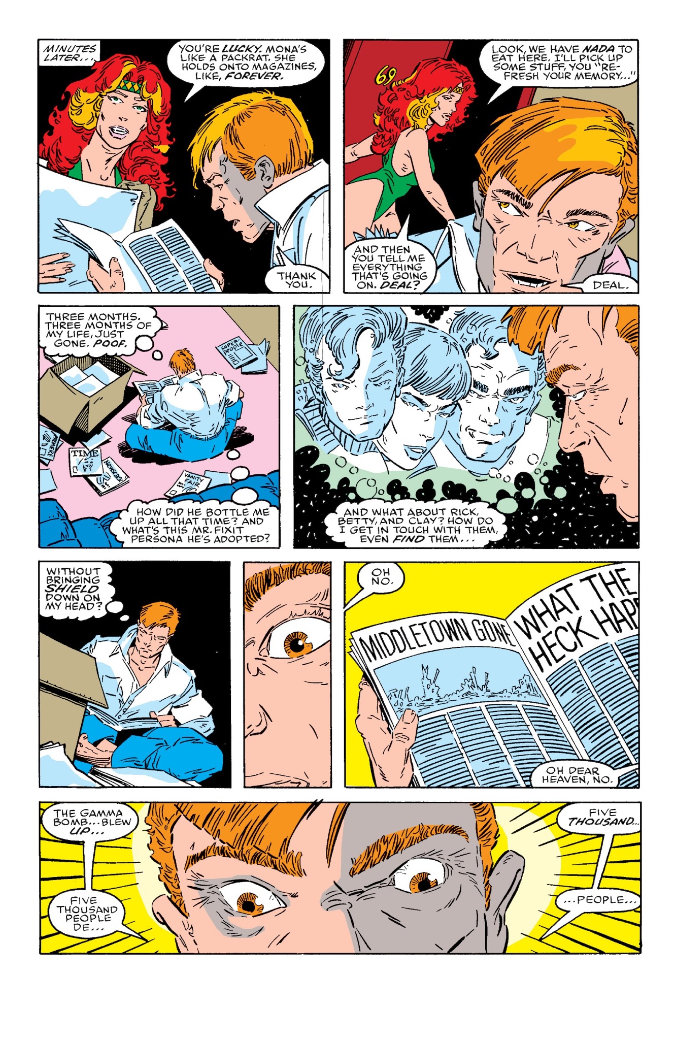 Read online Hulk Visionaries: Peter David comic - Issue # TPB 3 - 161