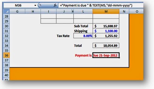 Concatenate Text And Numbers From Different Cells In MS Excel 2007 Or 