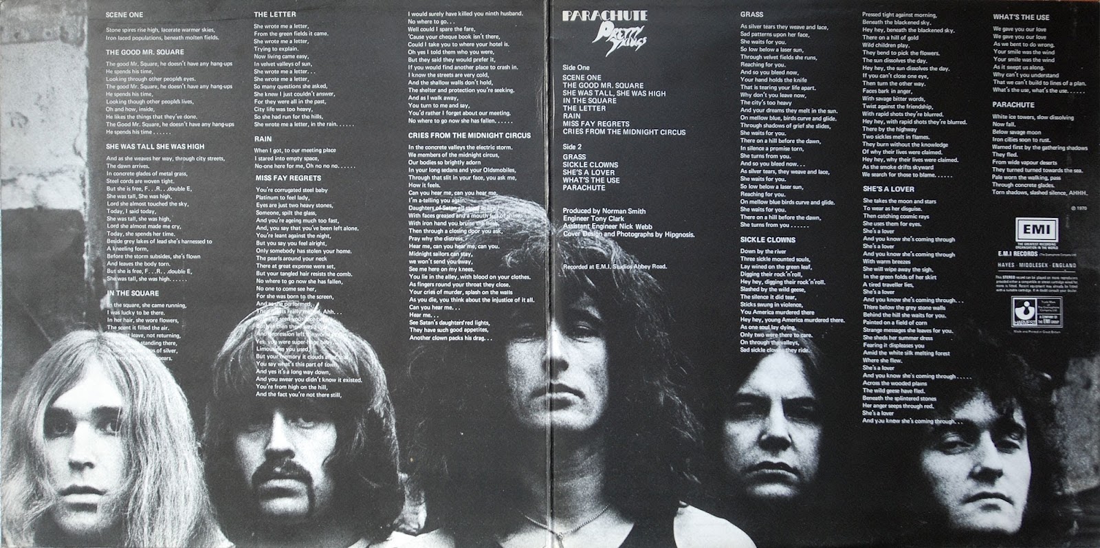Pink Floyd Ilustrado: 1970 Parachute - The Pretty Things