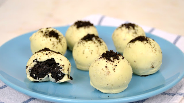 Trufas De Oreo Fáciles &#161;con Solo 3 Ingredientes!
