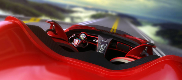 Elektrikli Kırmızı Ferrari 9 rooteto+(6)