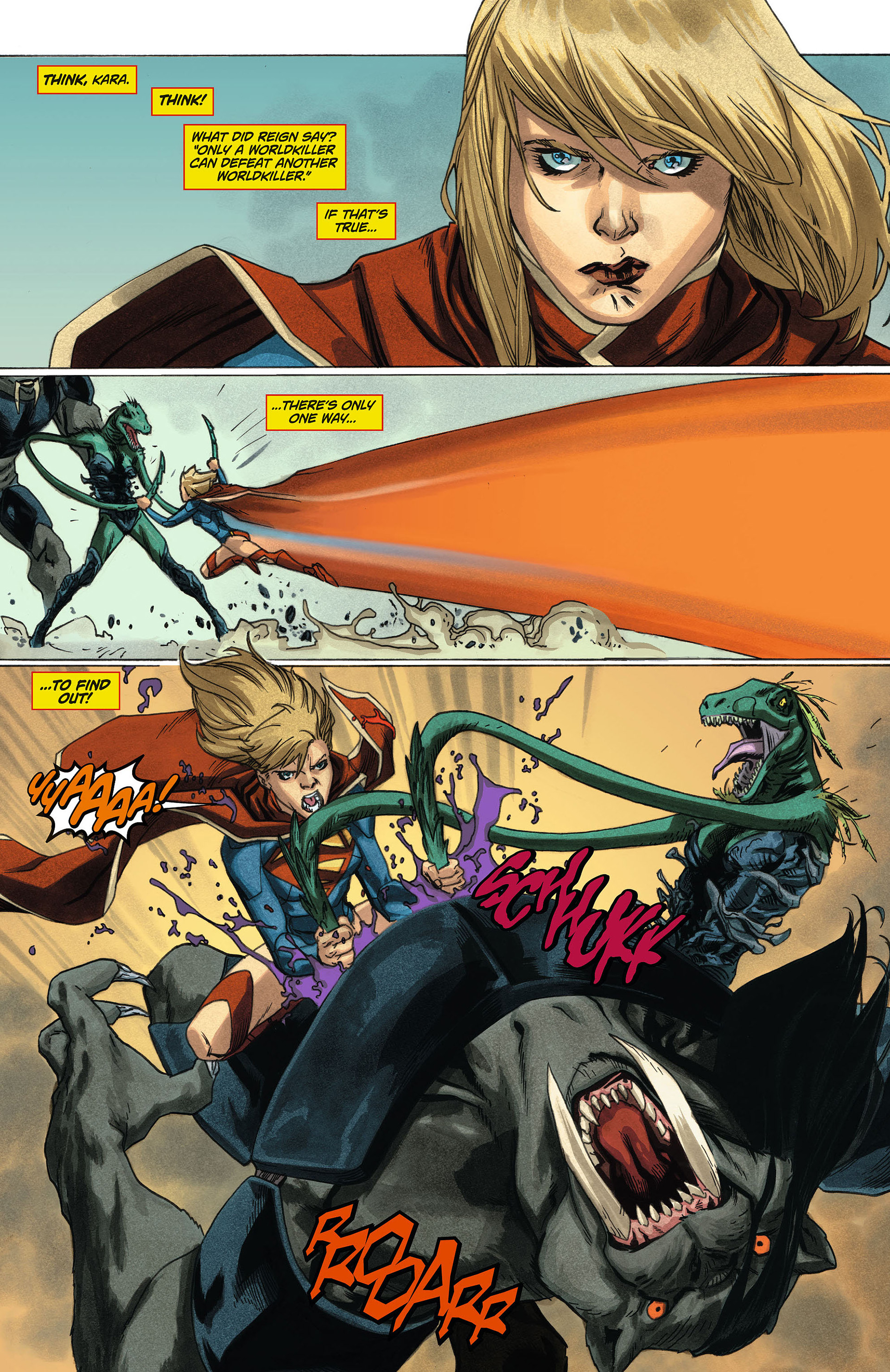 Read online Supergirl (2011) comic -  Issue #7 - 16