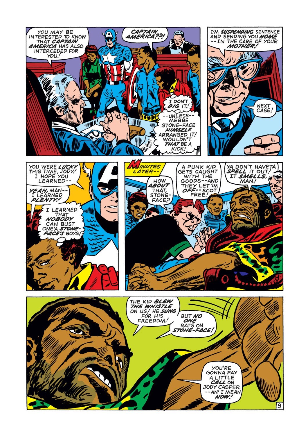 Read online Captain America (1968) comic -  Issue #134 - 10