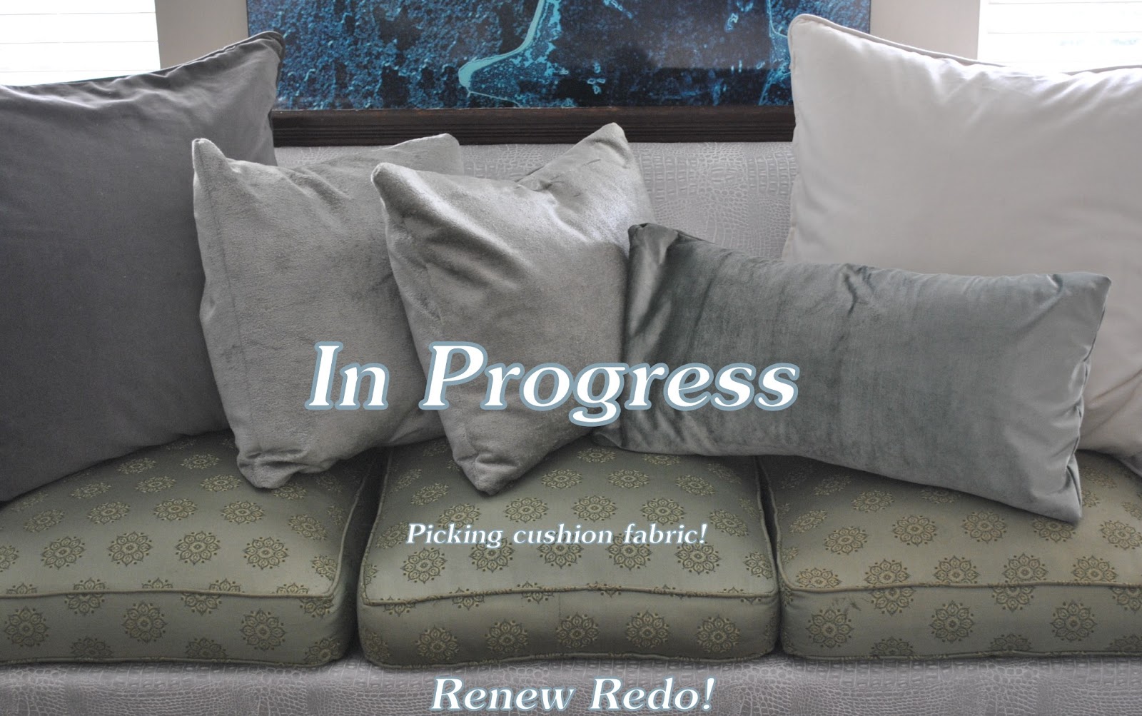 ReNew ReDo! Vintage Sofa Redo! Finally Getting Started!