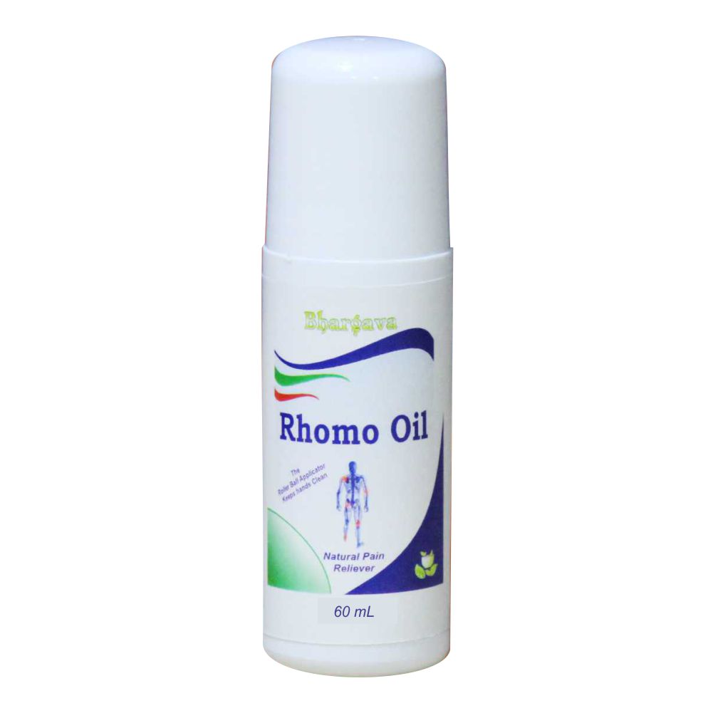 Rhomo Oil Roll On Natural Pain Reliever Homoeopathic Medicine by