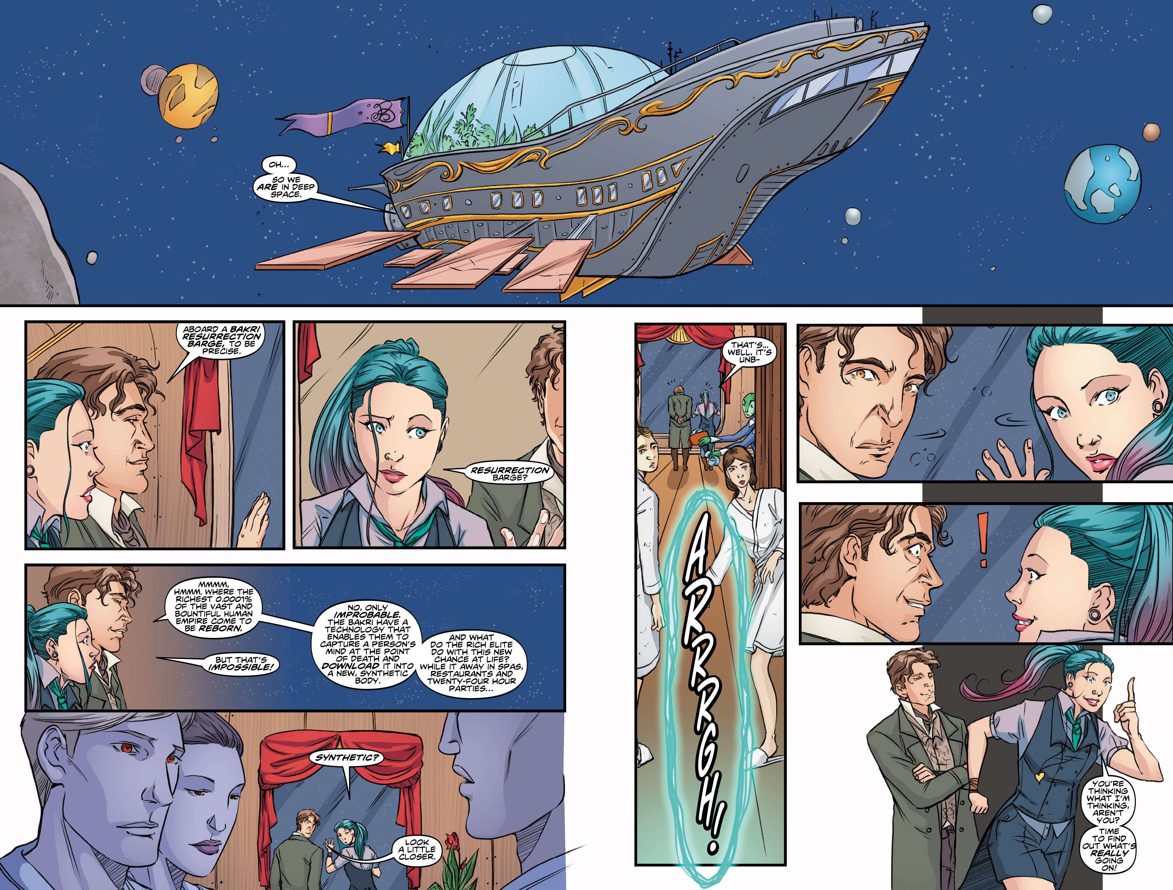 Read online Doctor Who: The Eighth Doctor comic -  Issue #5 - 6