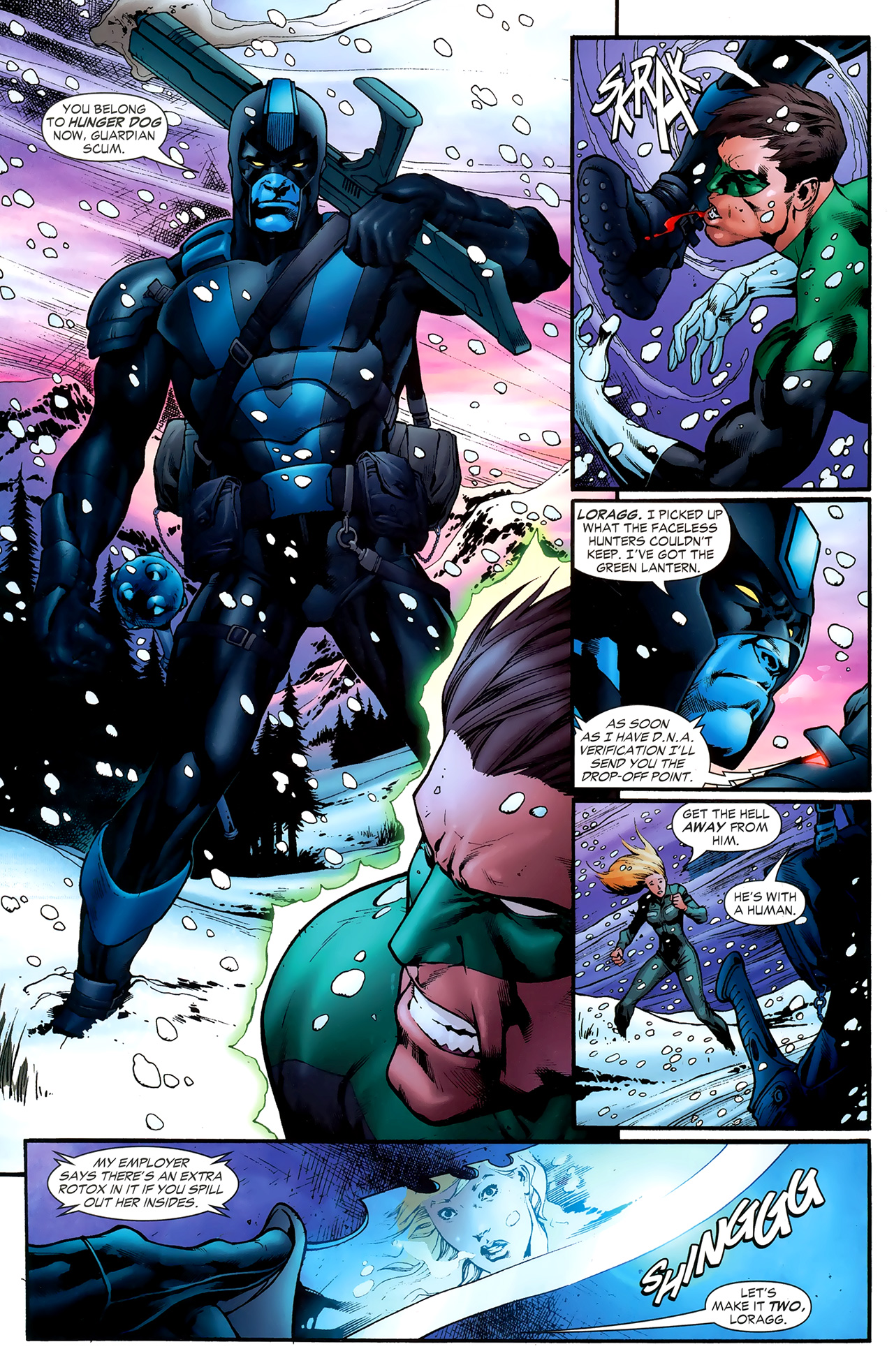 Read online Green Lantern (2005) comic -  Issue #16 - 17