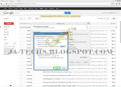 Setup Gmail Account with MS Outlook 2013