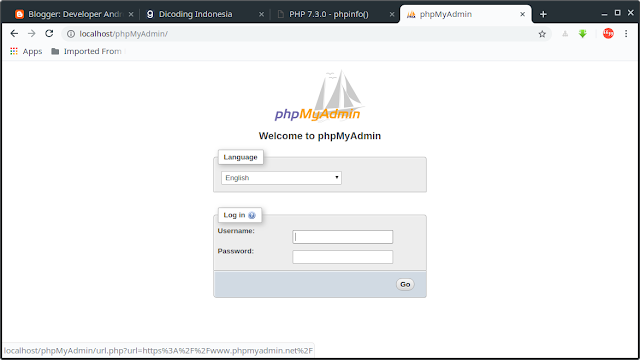 phpmyadmin nginx mariadb phpmyadmin nginx mariadb