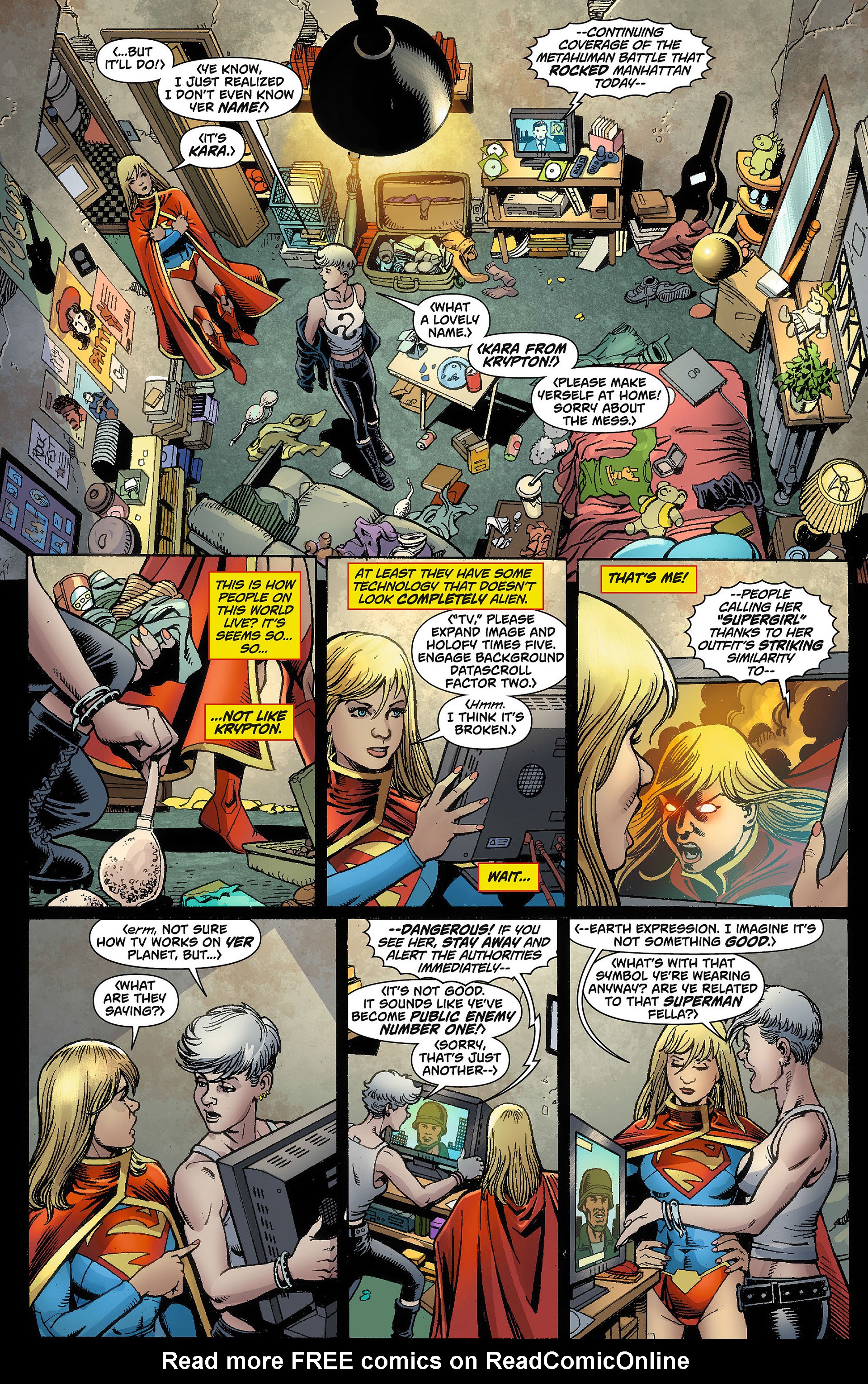 Read online Supergirl (2011) comic -  Issue #8 - 12