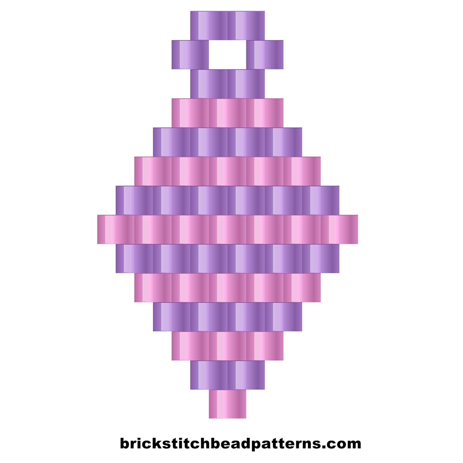 Free Brick Stitch Seed Bead Earring Pattern Color Chart Free Brick Stitch Seed Bead Earring Pattern Color Chart