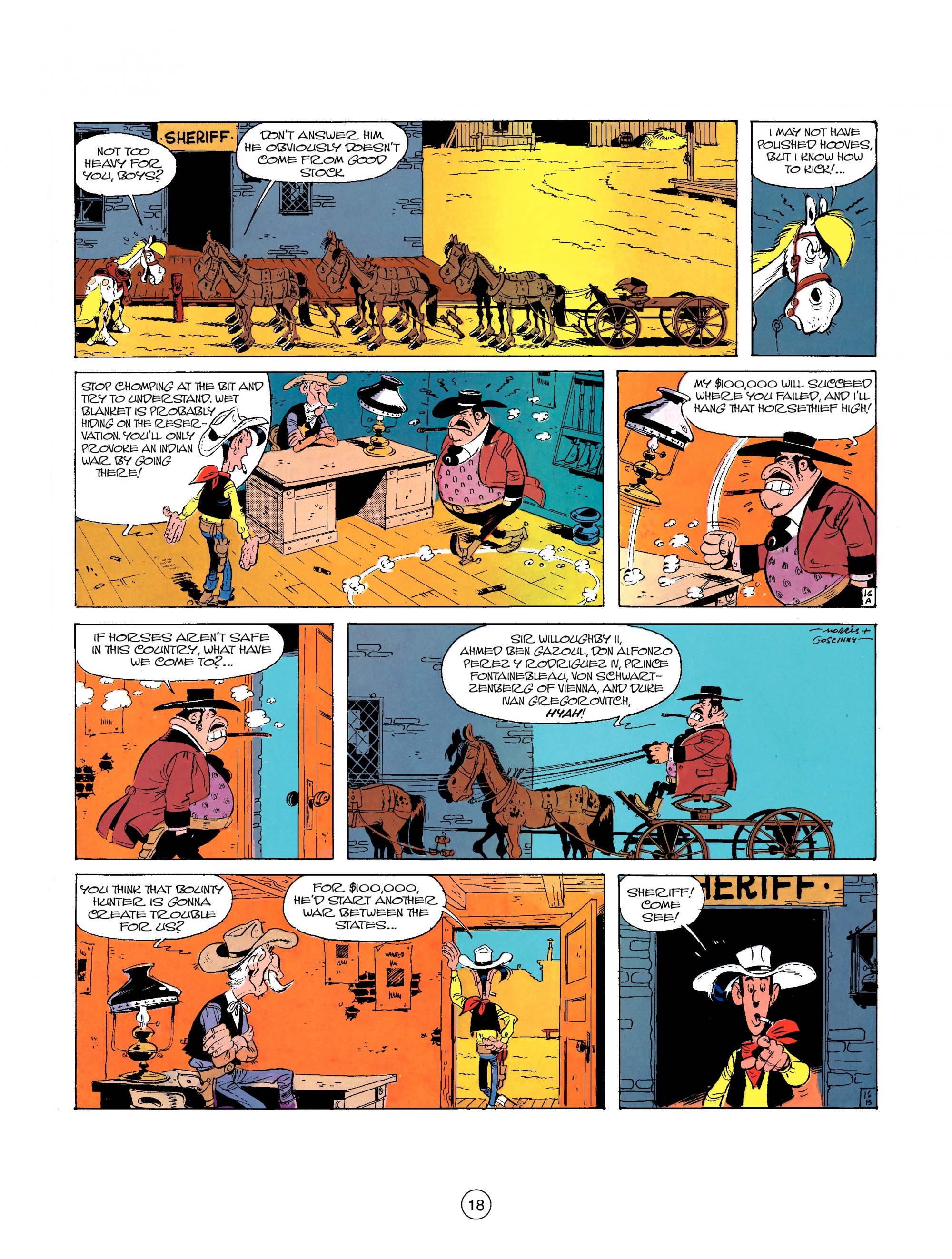 Read online A Lucky Luke Adventure comic -  Issue #26 - 18