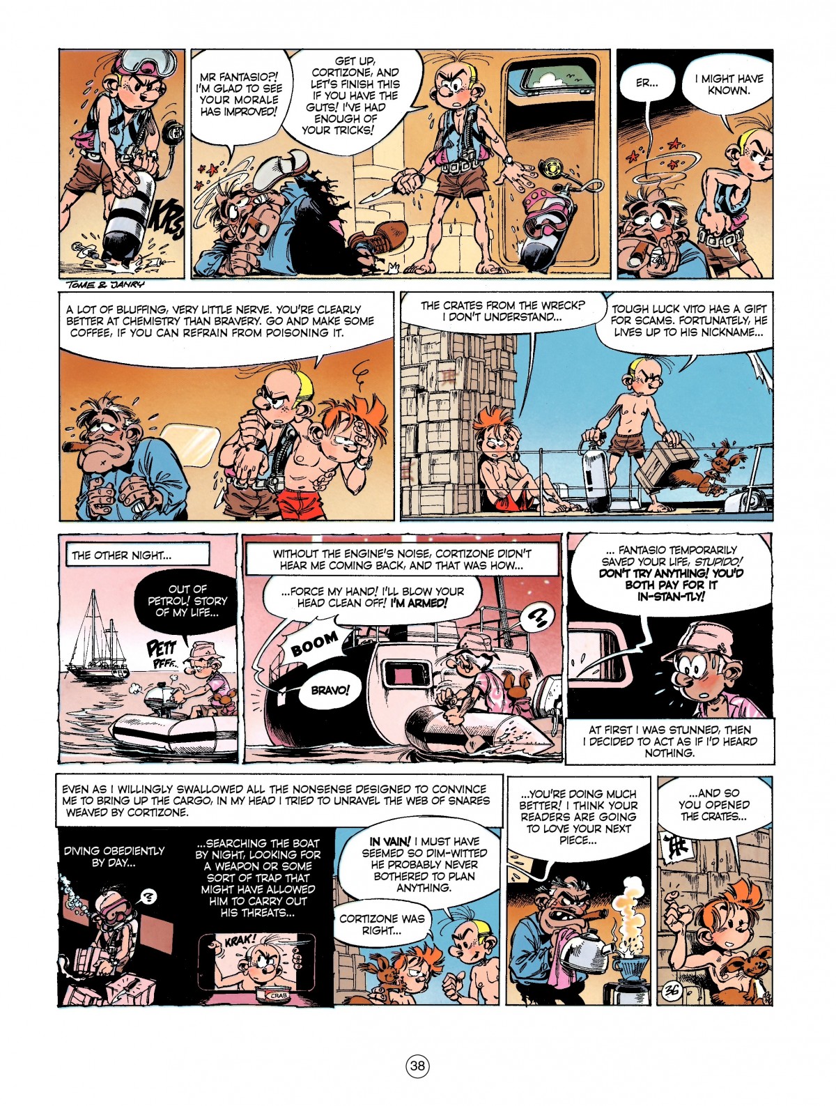 Read online Spirou & Fantasio (2009) comic -  Issue #8 - 38