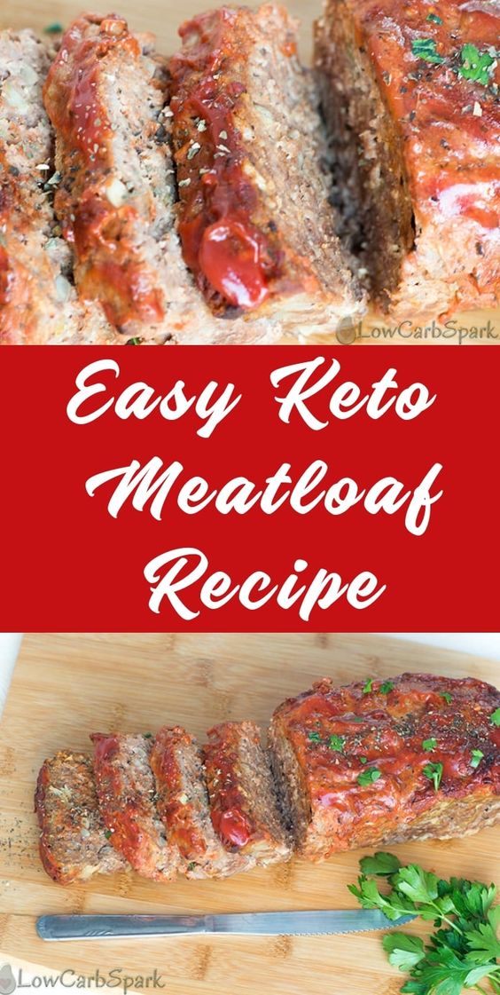 Easy Keto Meatloaf Recipe BEST FOOD