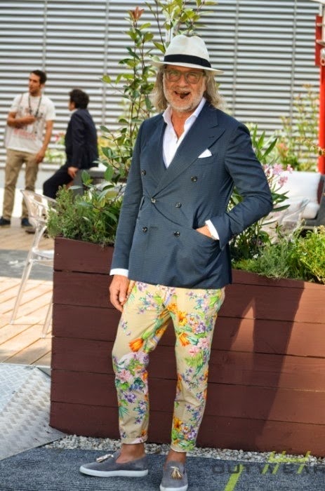 mr.AUDE...style intricately: Patterned Pants done right (by an older ...