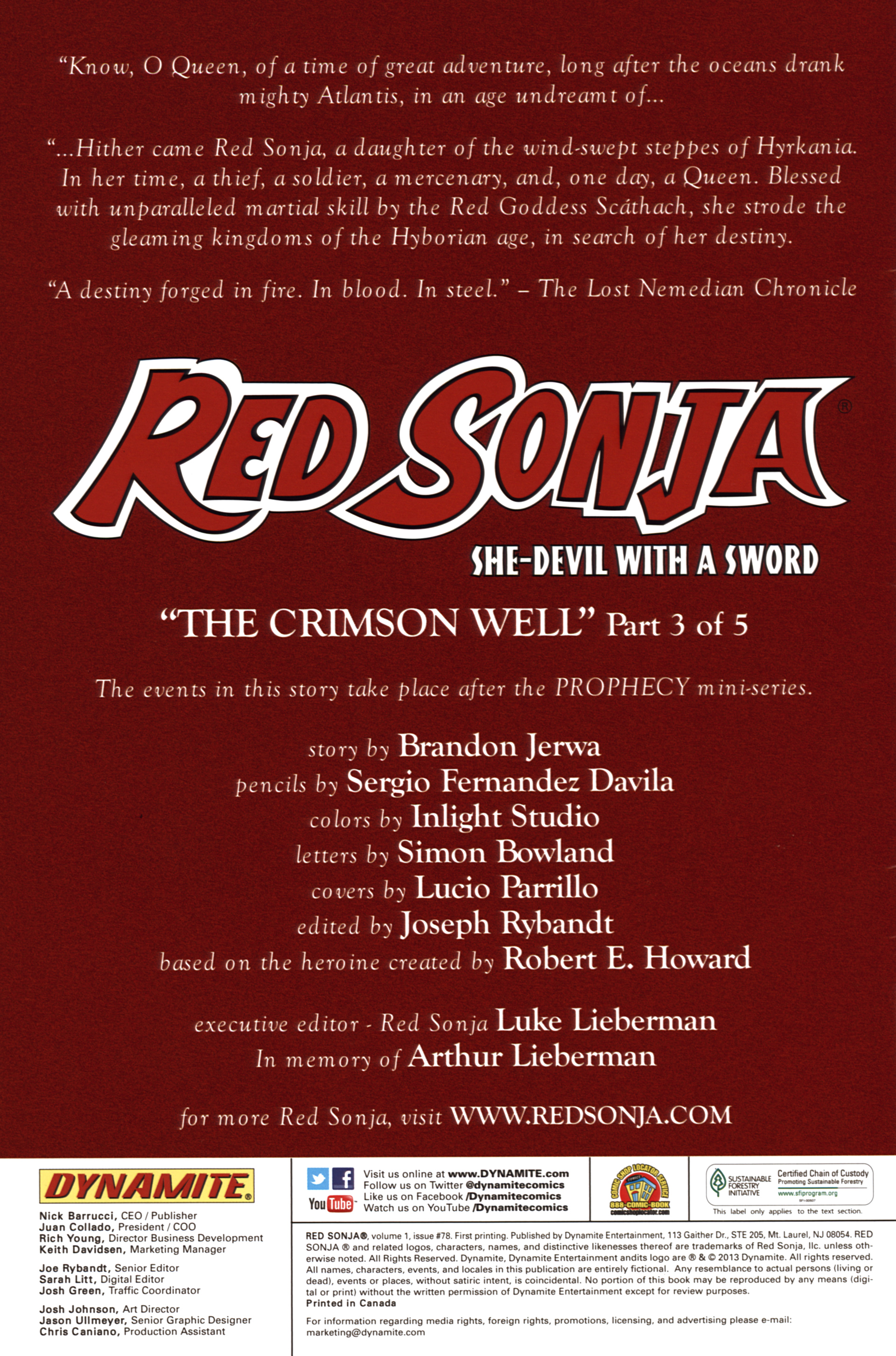 Red Sonja (2005) Issue #78 #83 - English 2