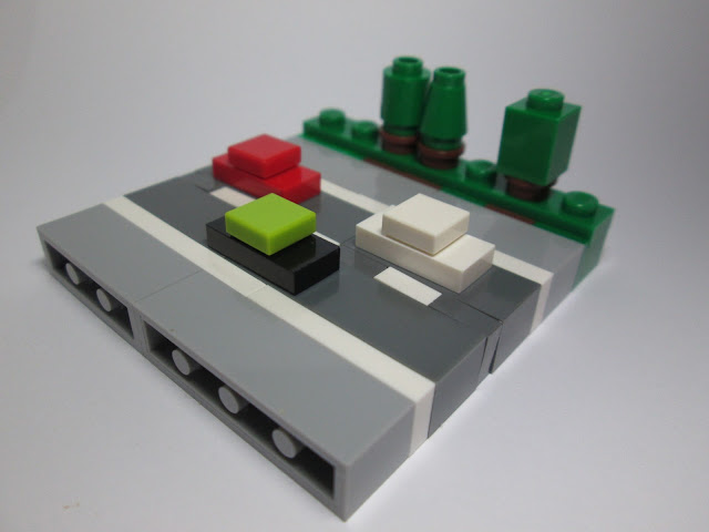 MOC LEGO Trânsito micro escala