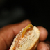 Eww...man finds rubber band in his beef sausage roll (photos)