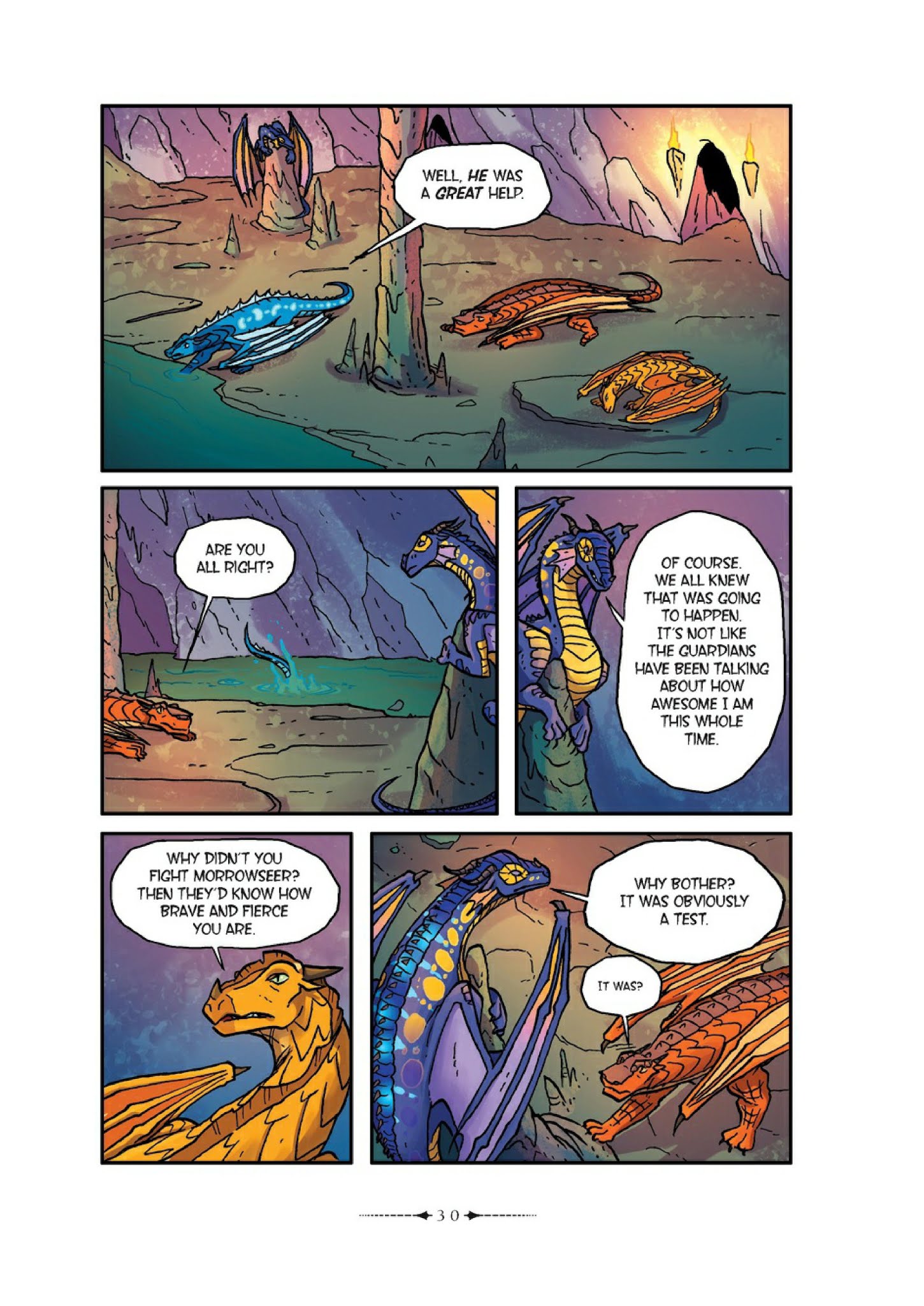 Read online Wings of Fire comic -  Issue # TPB 1 (Part 1) - 38