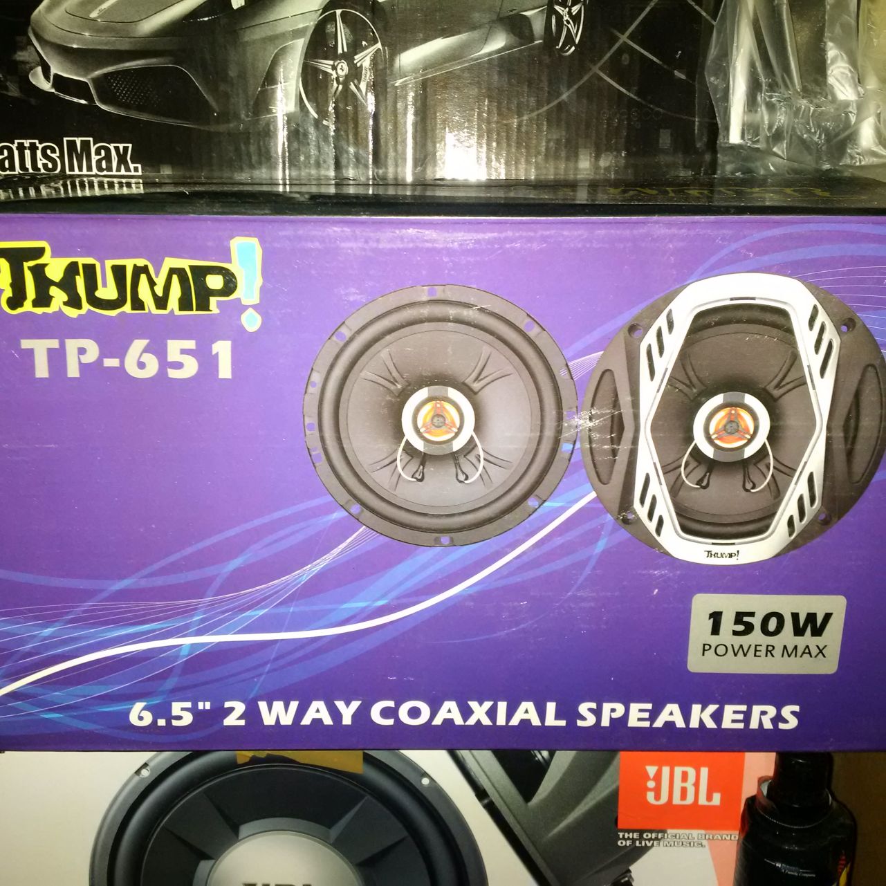 Speaker coaxial thump 6,5inch 2way
