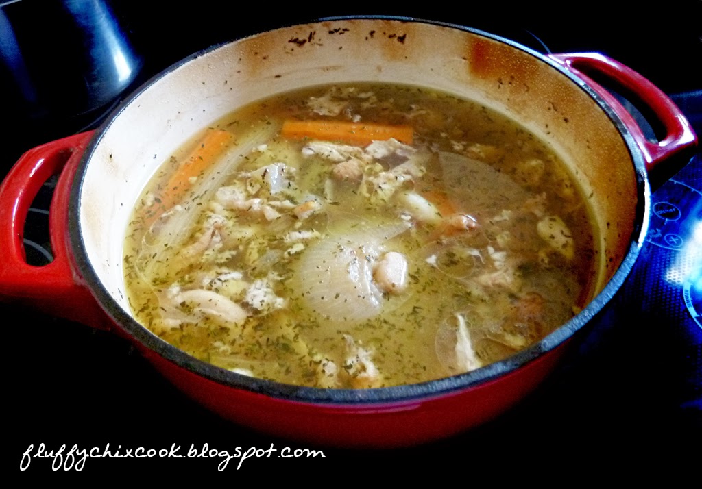 Fluffy Chix Cook Creamy Low Carb Chicken and Dumplings