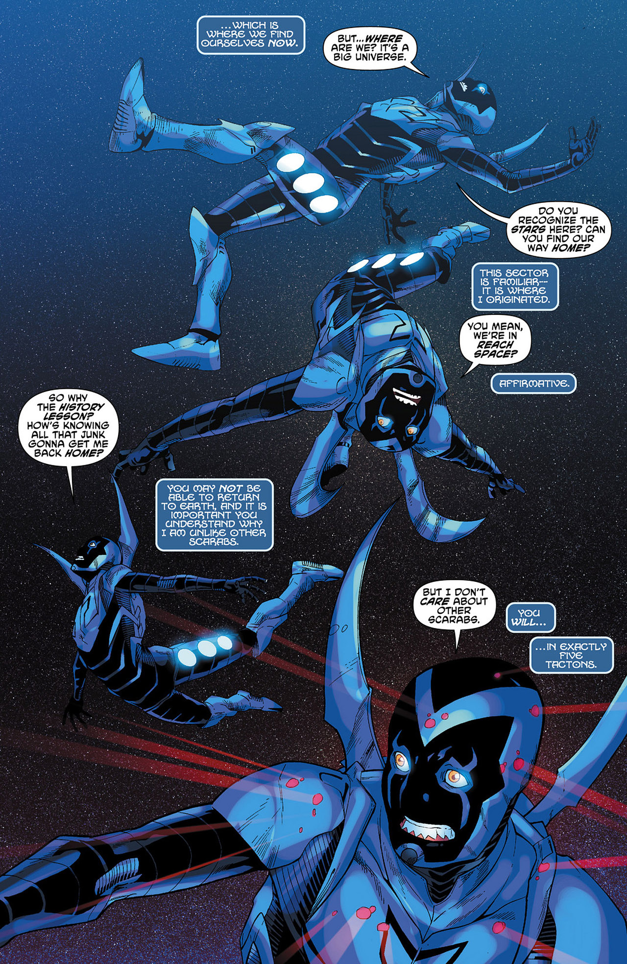 Read online Blue Beetle (2011) comic -  Issue #0 - 20