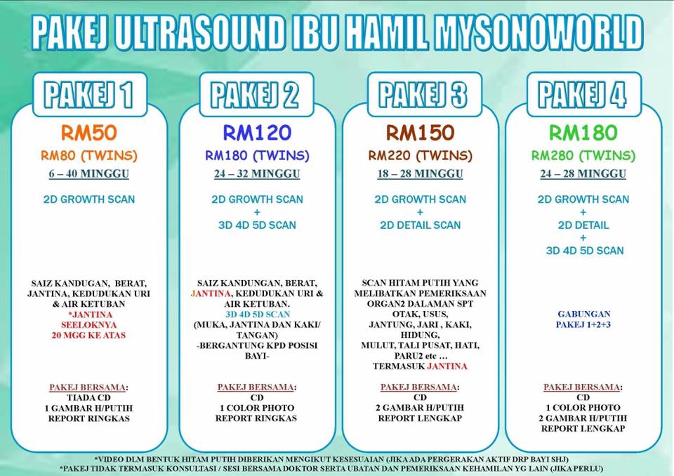 Klinik Untuk Scan / Ultrasound Baby Klinik My Family By MySonoworld