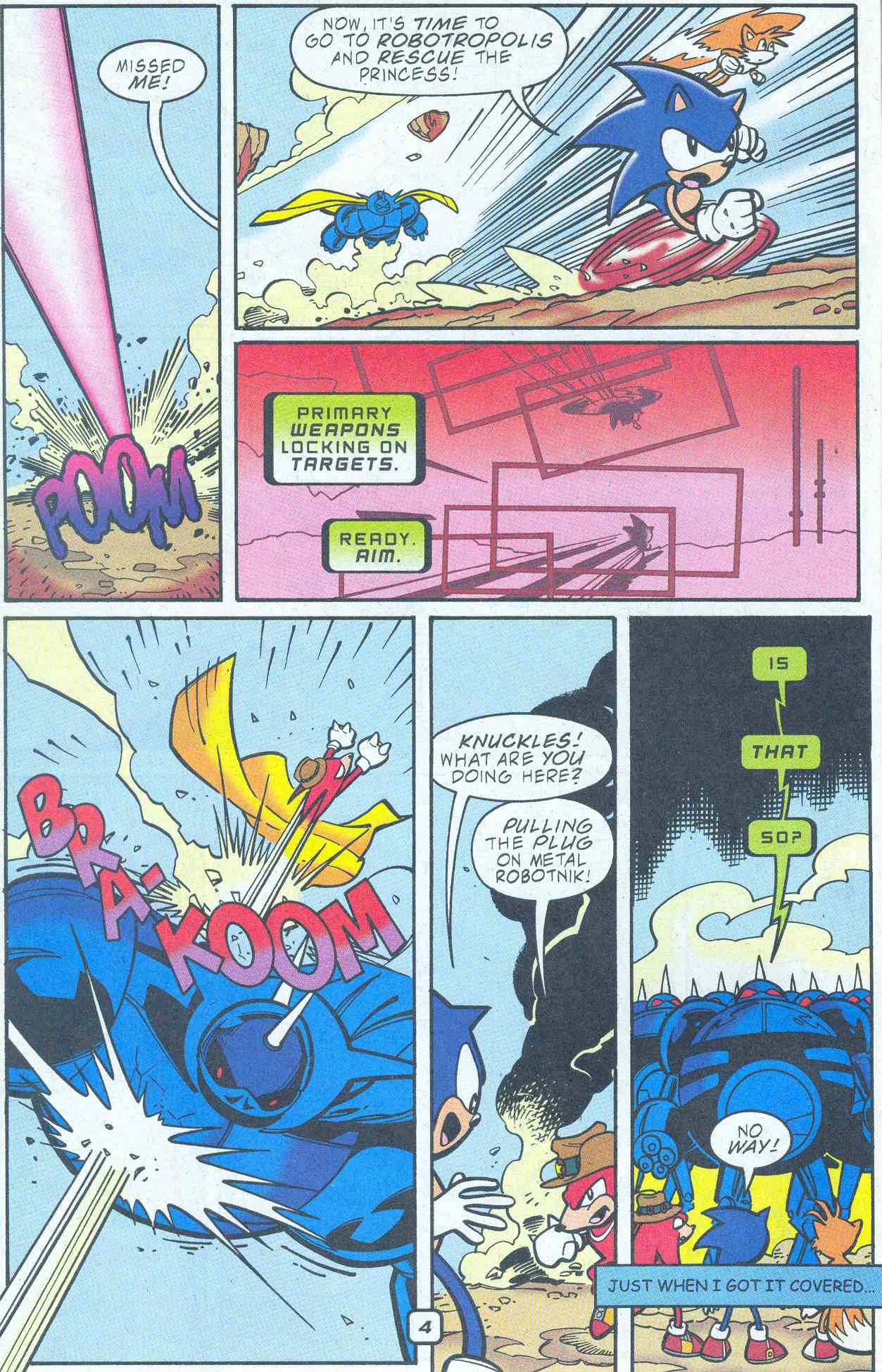 Read online Sonic The Hedgehog comic -  Issue #101 - 5