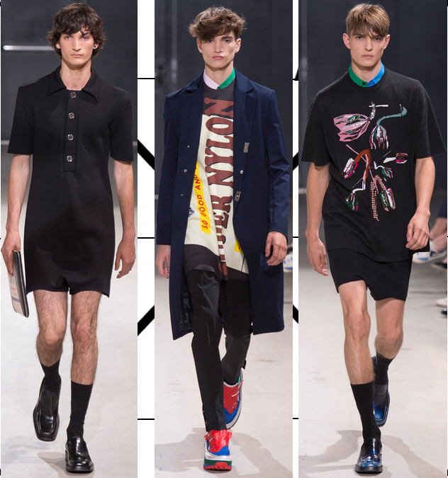 raf simons mens spring 2014 embroidered t-shirts