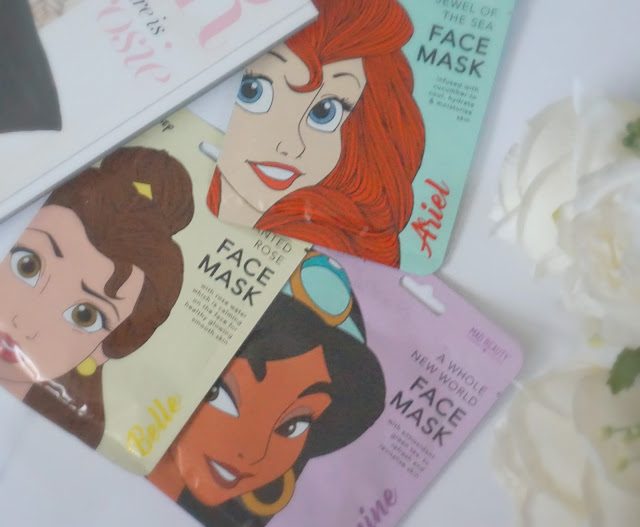 disney princess facemasks by mad beauty