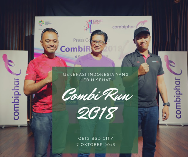 combi run 2018 ciptakan generasi indonesia yang lebih sehat