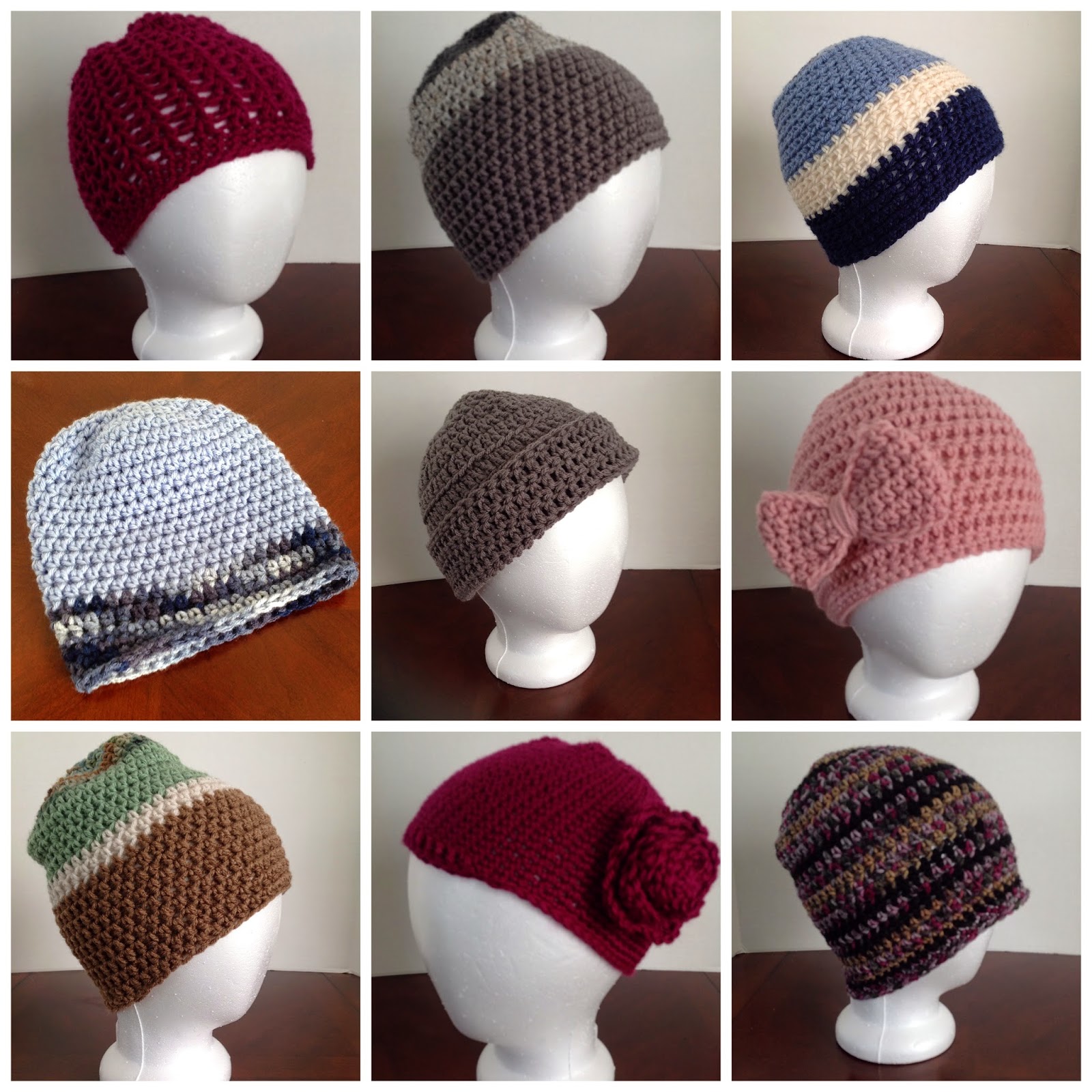 Knotted Threads and Yarn: Hats, Hats, and More Hats