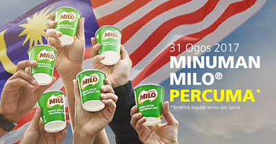 Minuman MILO Percuma