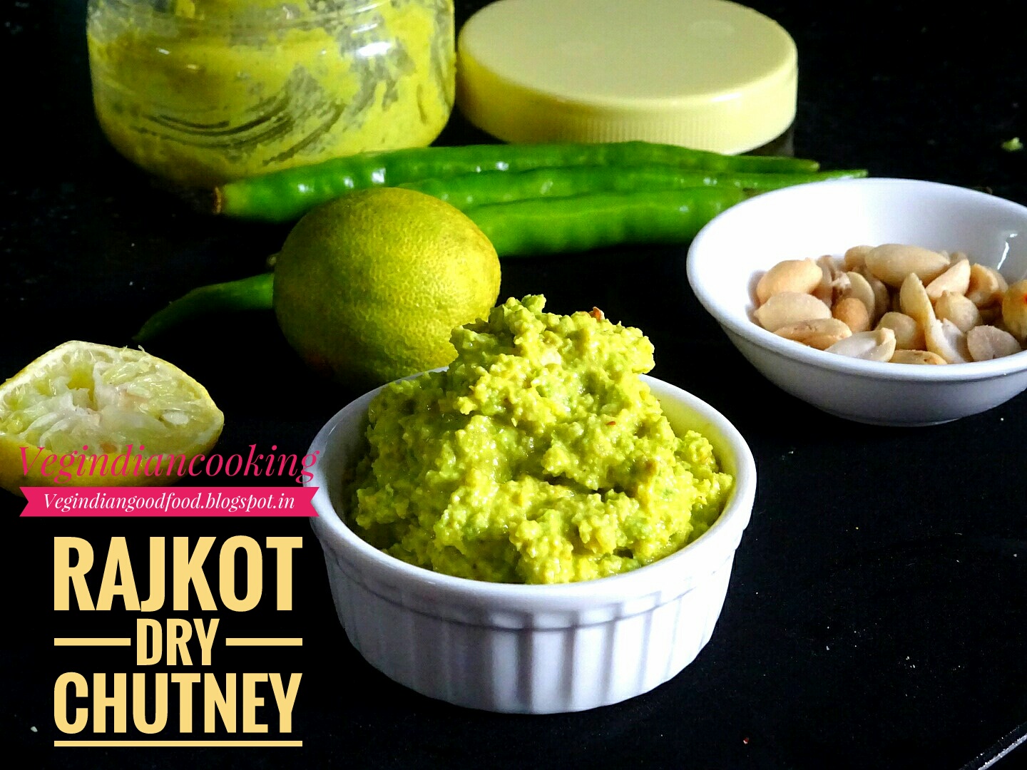 Veg Indian Cooking Dry Green Chutney