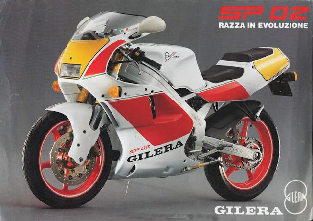 Gilera SP 02 125cc Two Stroke Motorbike