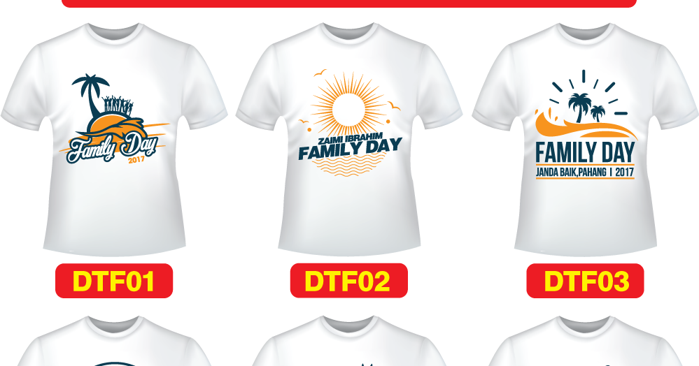 baju family day design